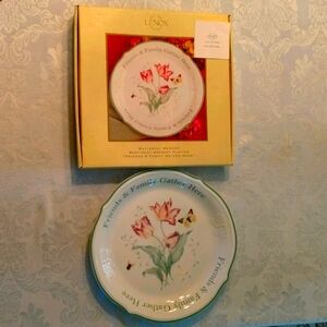 NWT LENOX Butterfly Meadow 12" Serving Platter